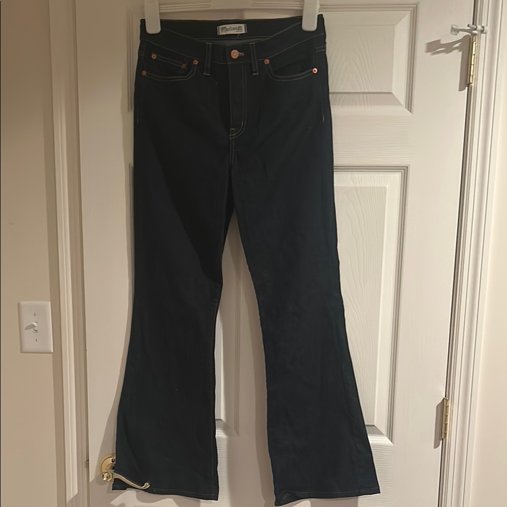 Madewell Flare Dark Blue Jeans